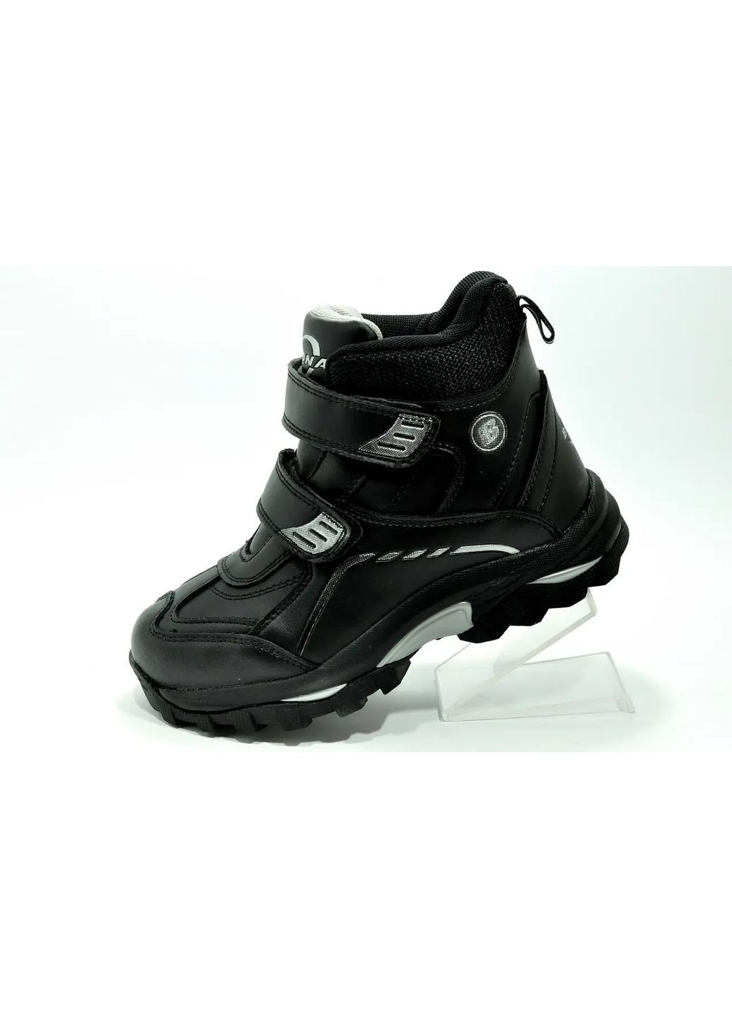 Черные спортивные, повседневные зимние зимние кроссовки Bona