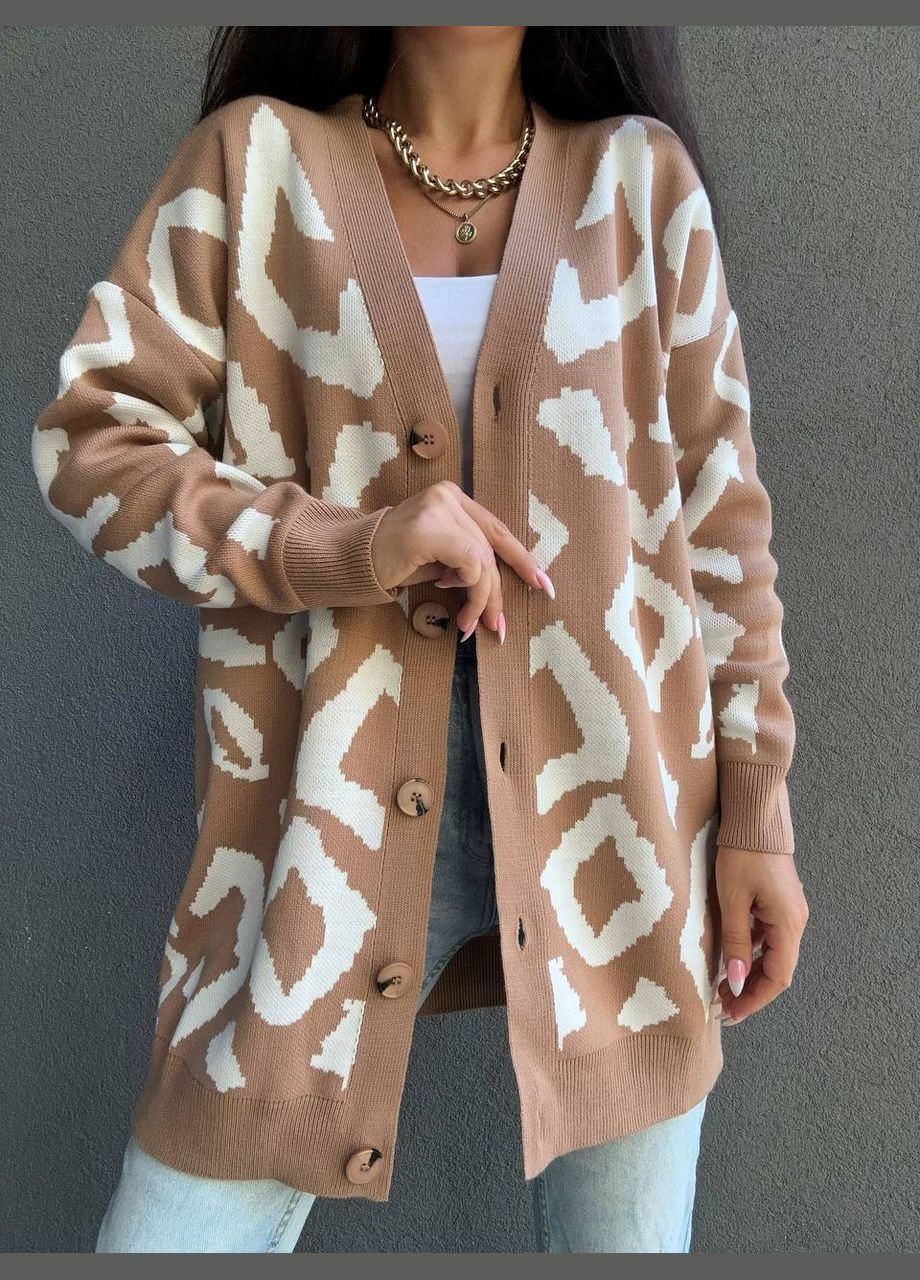 Бежевый демисезонный кардиган Vakko