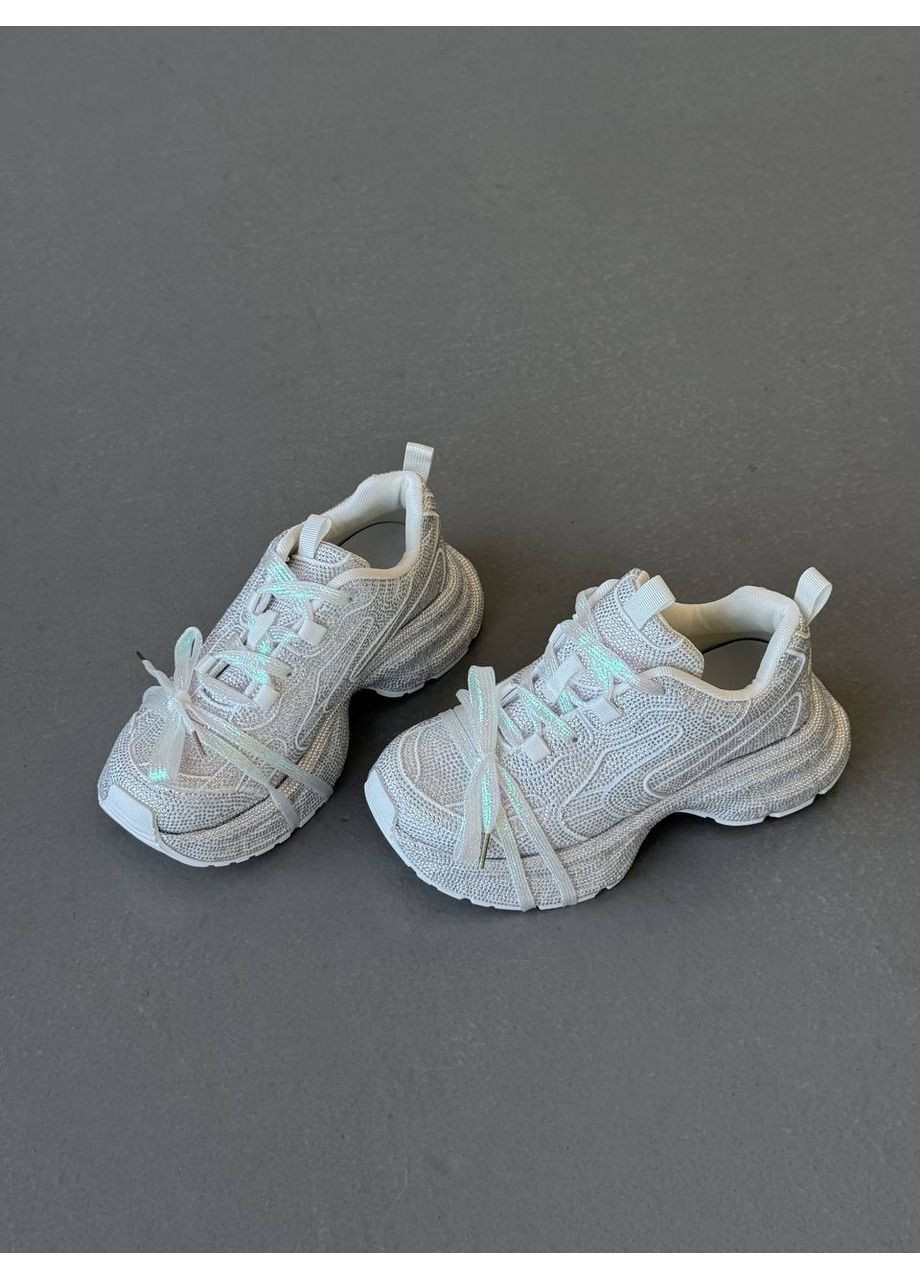 Женские кроссовки на платформе No Brand белые всесезоны (362083456)