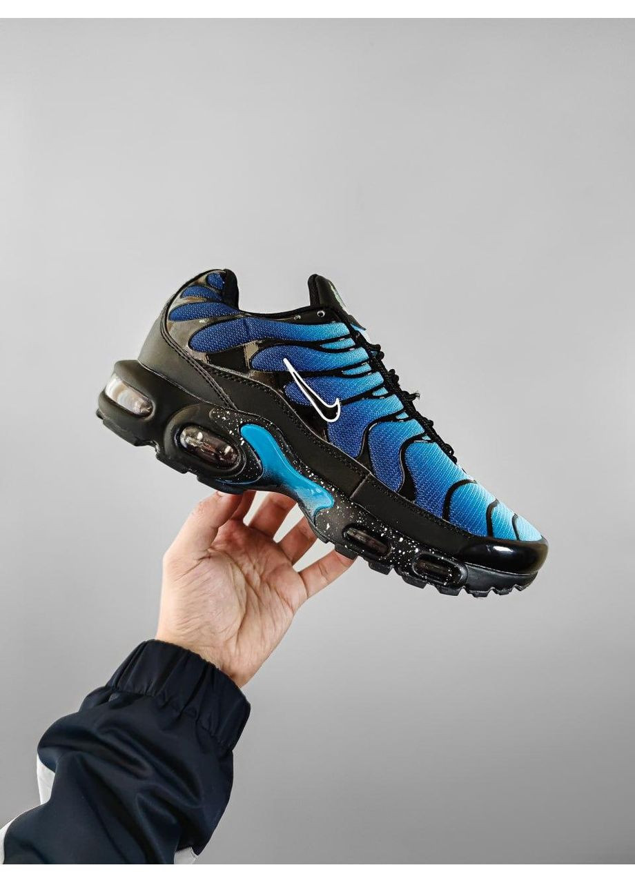КРОСІВКИ ЖІНОЧІ NIKE AIR MAX PLUS TN BLUE НАЙК АІР МАКС ТН ПЛЮС No Brand чорні демісезони (367174421)