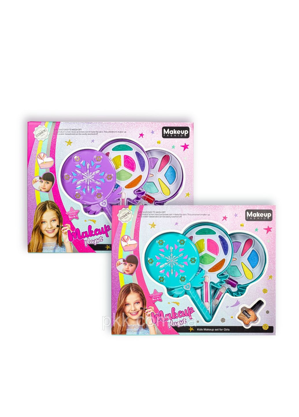 Подарунковий набір декоративної косметики для дівчаток Makeup Fashion Playset, чупа чупс No Brand (279325561)