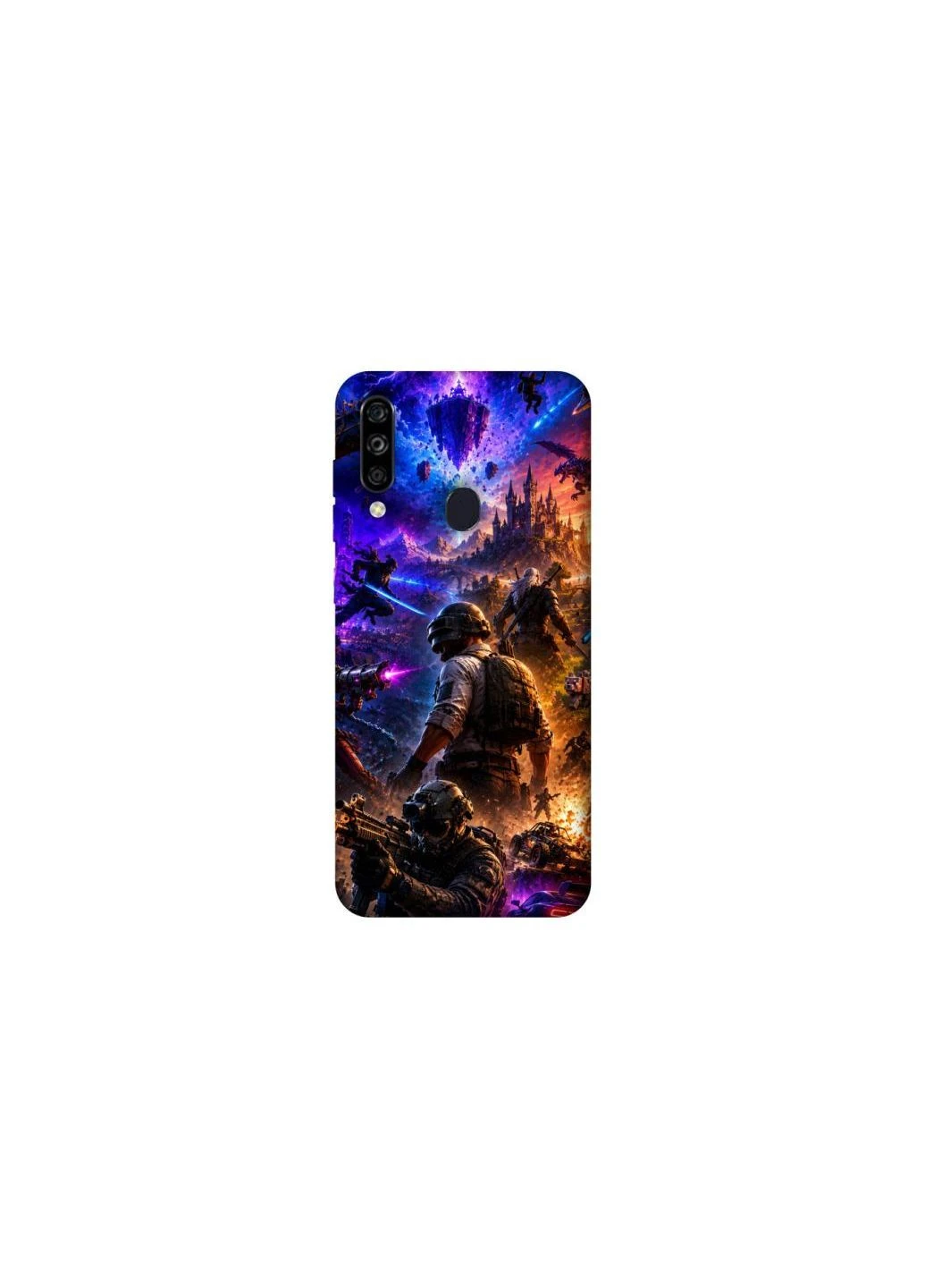 Чехол на ZTE Blade A7 (2020) My Games Frontalka (396380529)