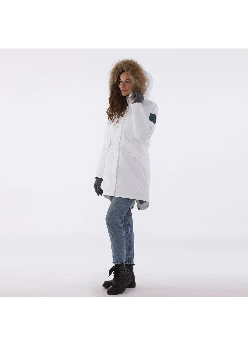 Біла пальто зимове vivian 1, р.xl, білий (12498120-00063-0xl) Huppa 12498120-00020-0XL