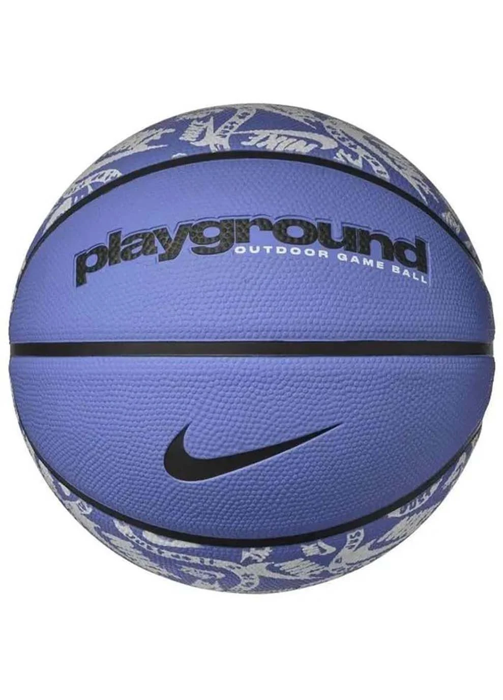 М'яч баскетбольний EVERYDAY PLAYGROUND 8P GRAPHIC DEFLATED POLAR/BLACK/BLACK/WHITE size 7 Nike (302286140)