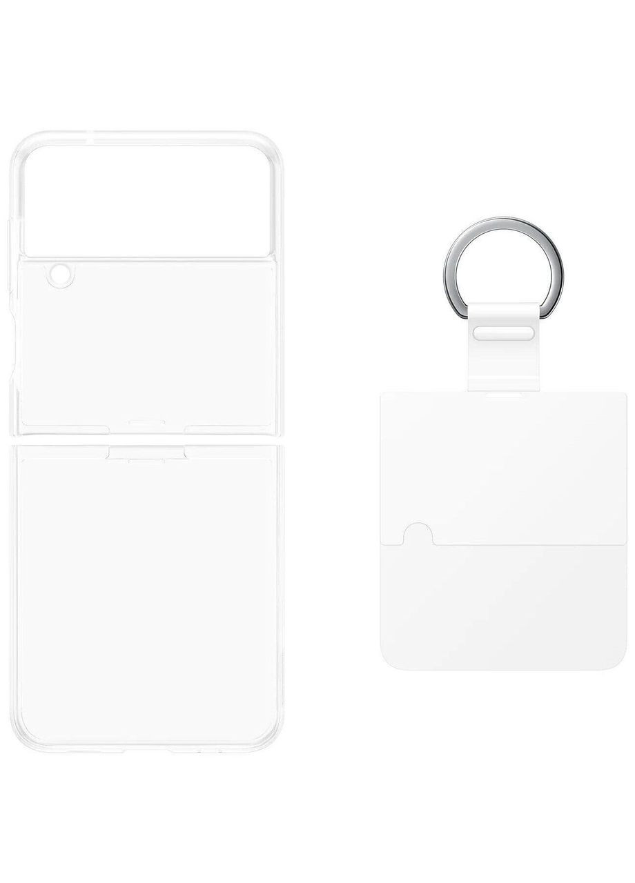 Чехол-накладка Clear Cover with Ring для Galaxy Flip 4 SM-F721 Transparent (EF-OF721CTEGUA) Samsung (341487233)