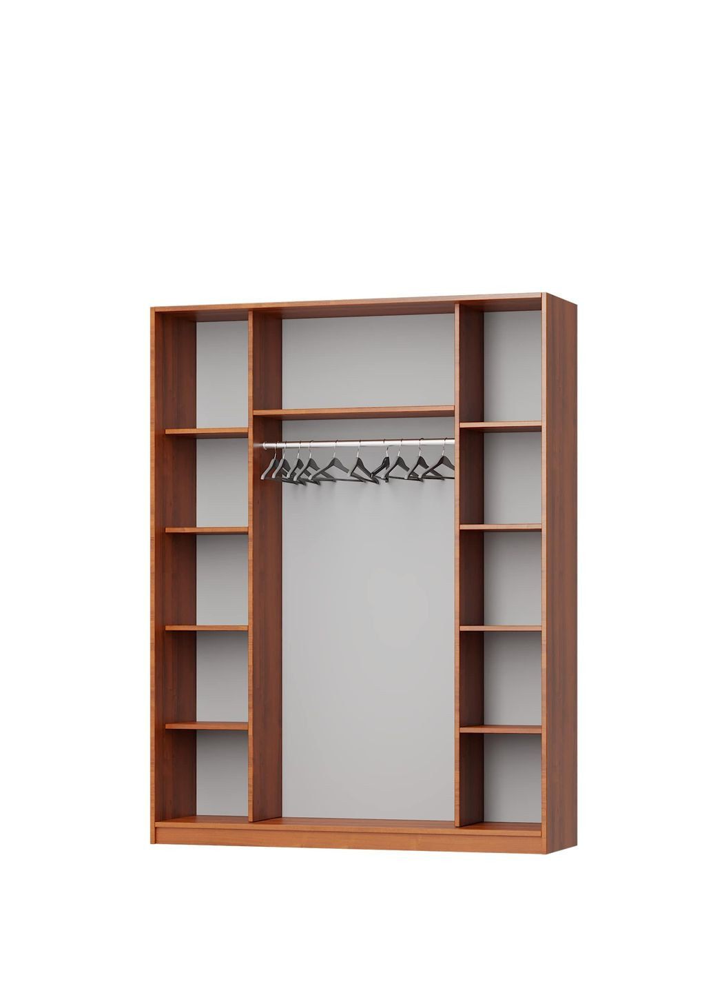 Шкаф-купе двухдверный Комбо AL 2 Зеркала 170x60x210 см (MBS-2812) MebelStar (346288590)