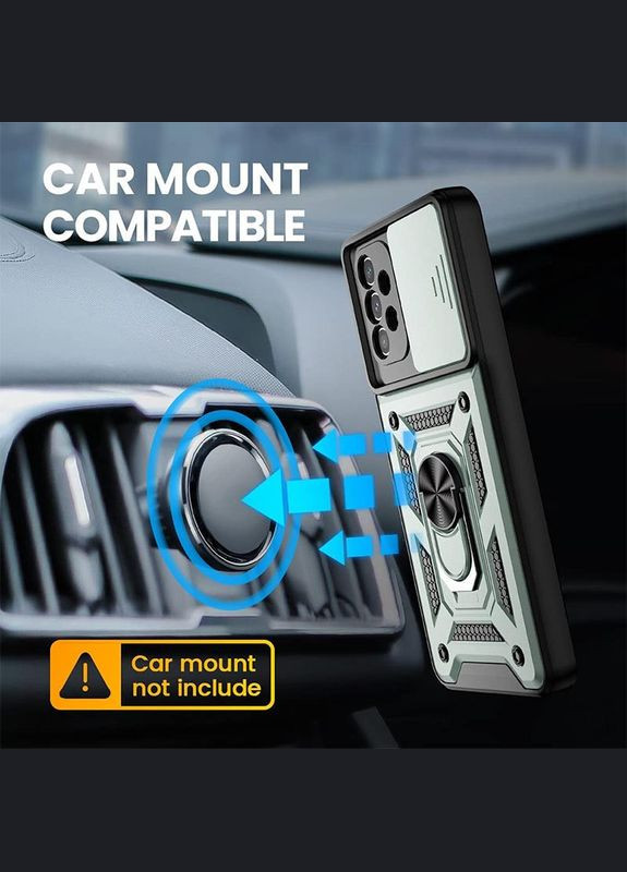 Ударопрочный чехол Camshield Serge Ring для Samsung Galaxy A72 4G / A72 5G Green No Brand (340063211)