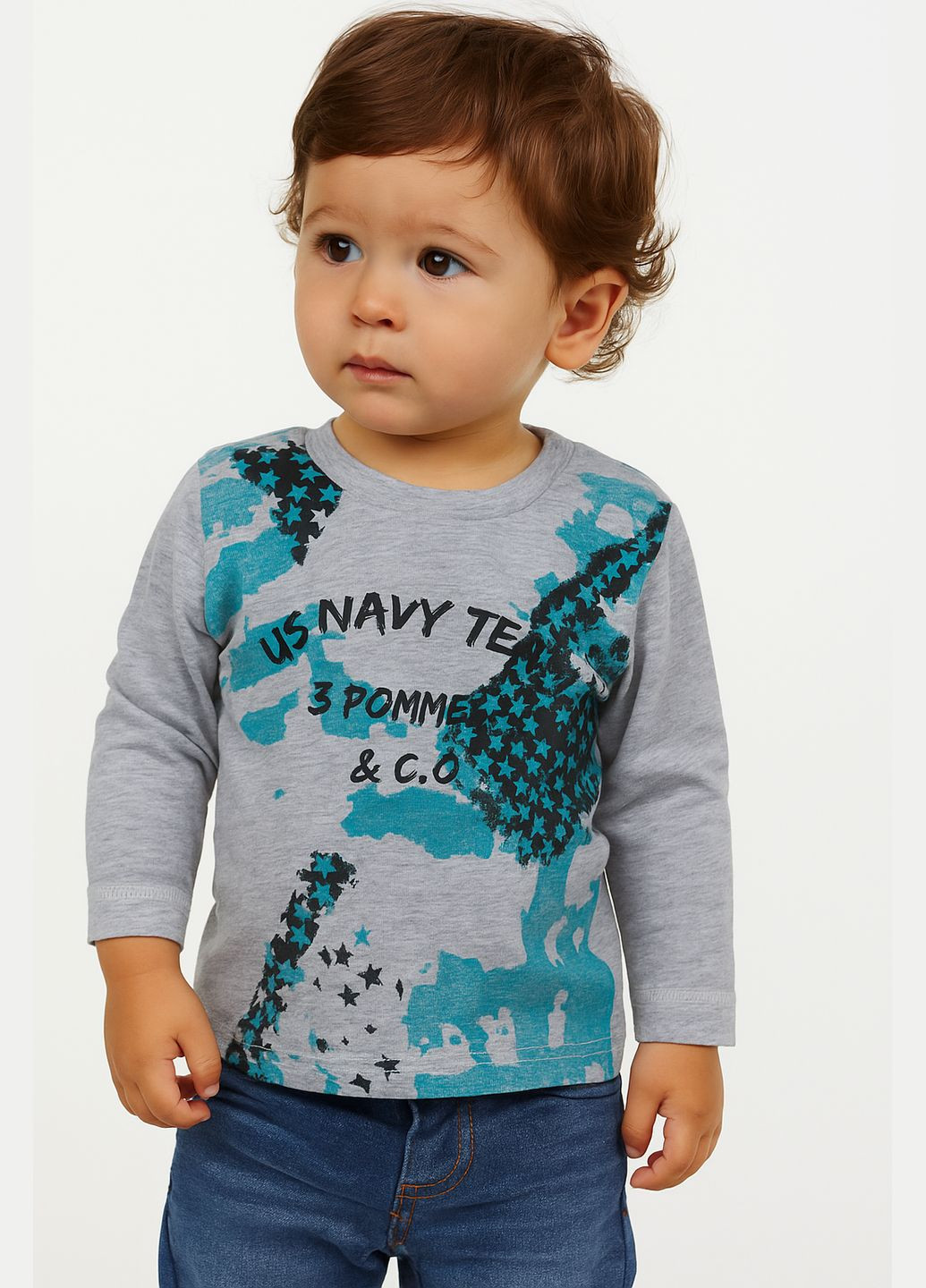 Кофта Us navy team 3D10113-24 3 Pommes Кофта (343424561)