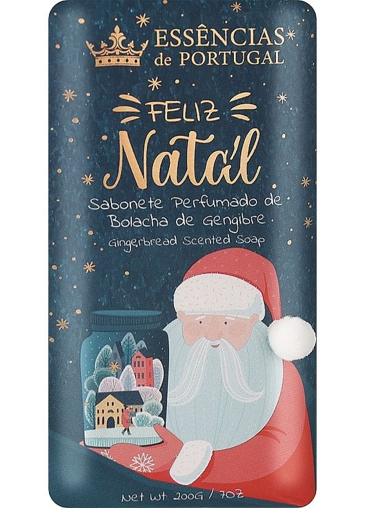 Мило "Пряник" Blue Santa's World Gingerbread Scented Soap 200g (1424057-31100117) Essencias de Portugal (368611467)
