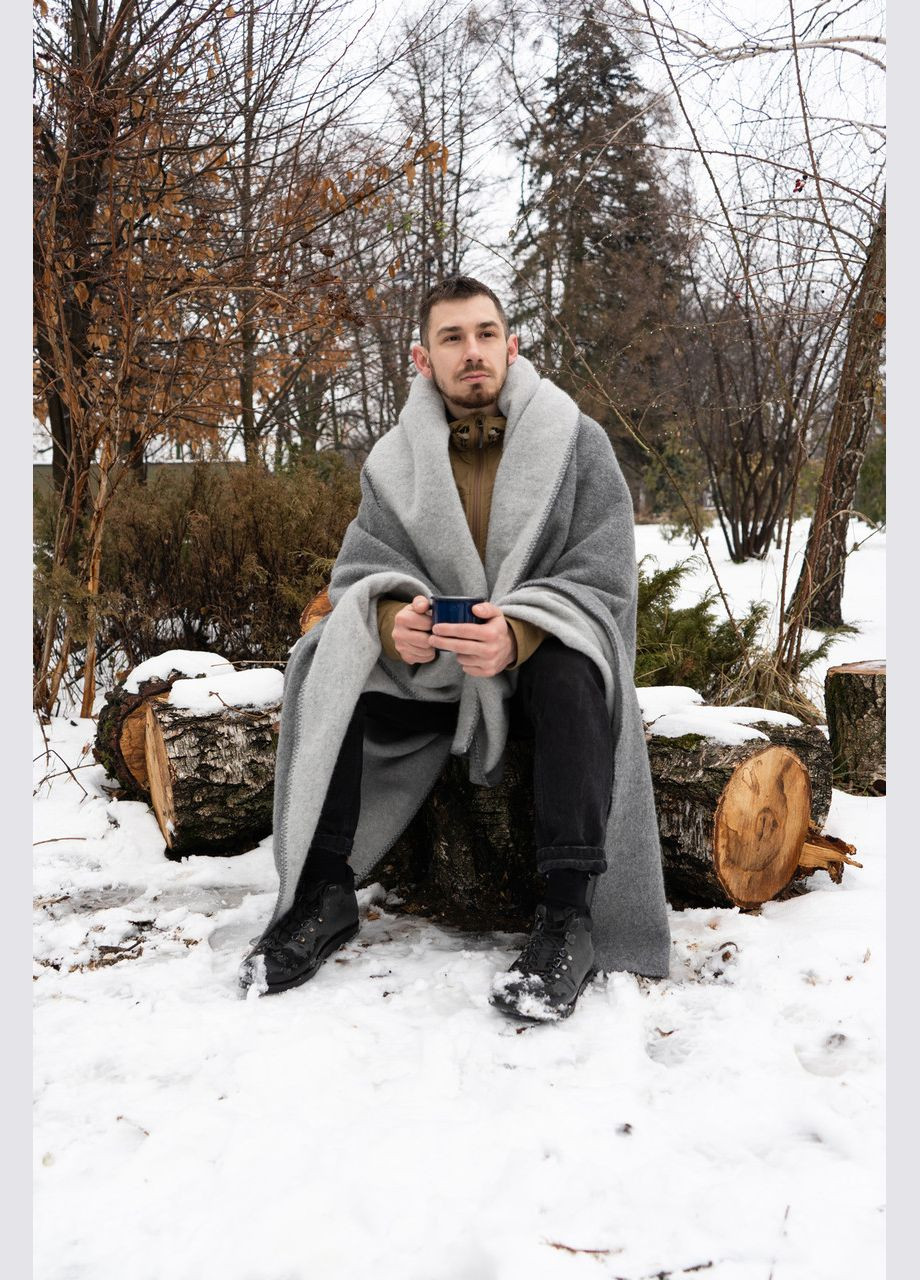 Плед-одеяло шерстяное 130 х 170 см (6131) Love You (334008193)