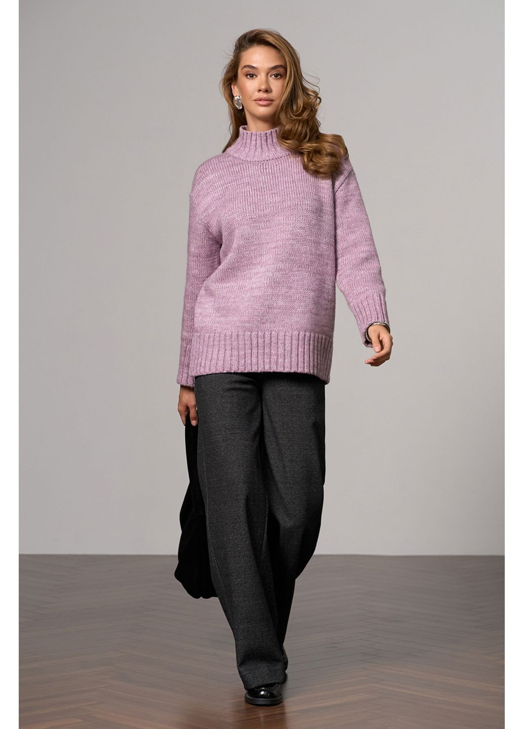 Ліловий светр 2846 Triko Bakh