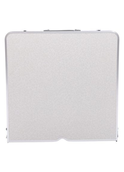 Набір складних меблів для кемпінгу стіл та 4 стільці білий туристичний комплект для пікніка та відпочинку ProDobro (364193161)