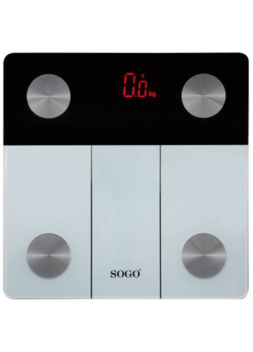 Ваги для підлоги SS-2900 180 кг білі Sogo (364102688)