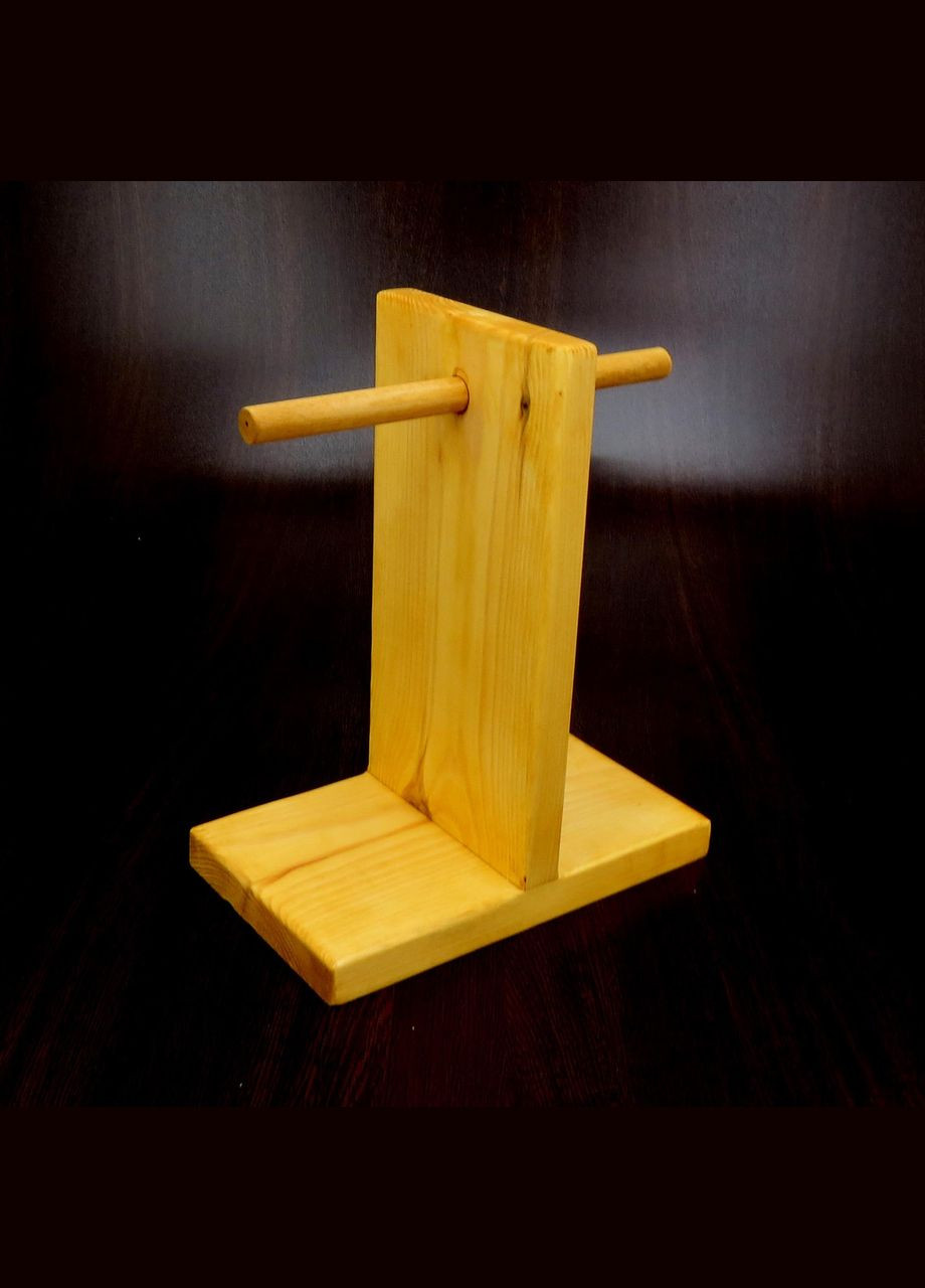 Стійка для навушників з дерева Марсаліс каррі (НУП-001103) No Brand (328415304)