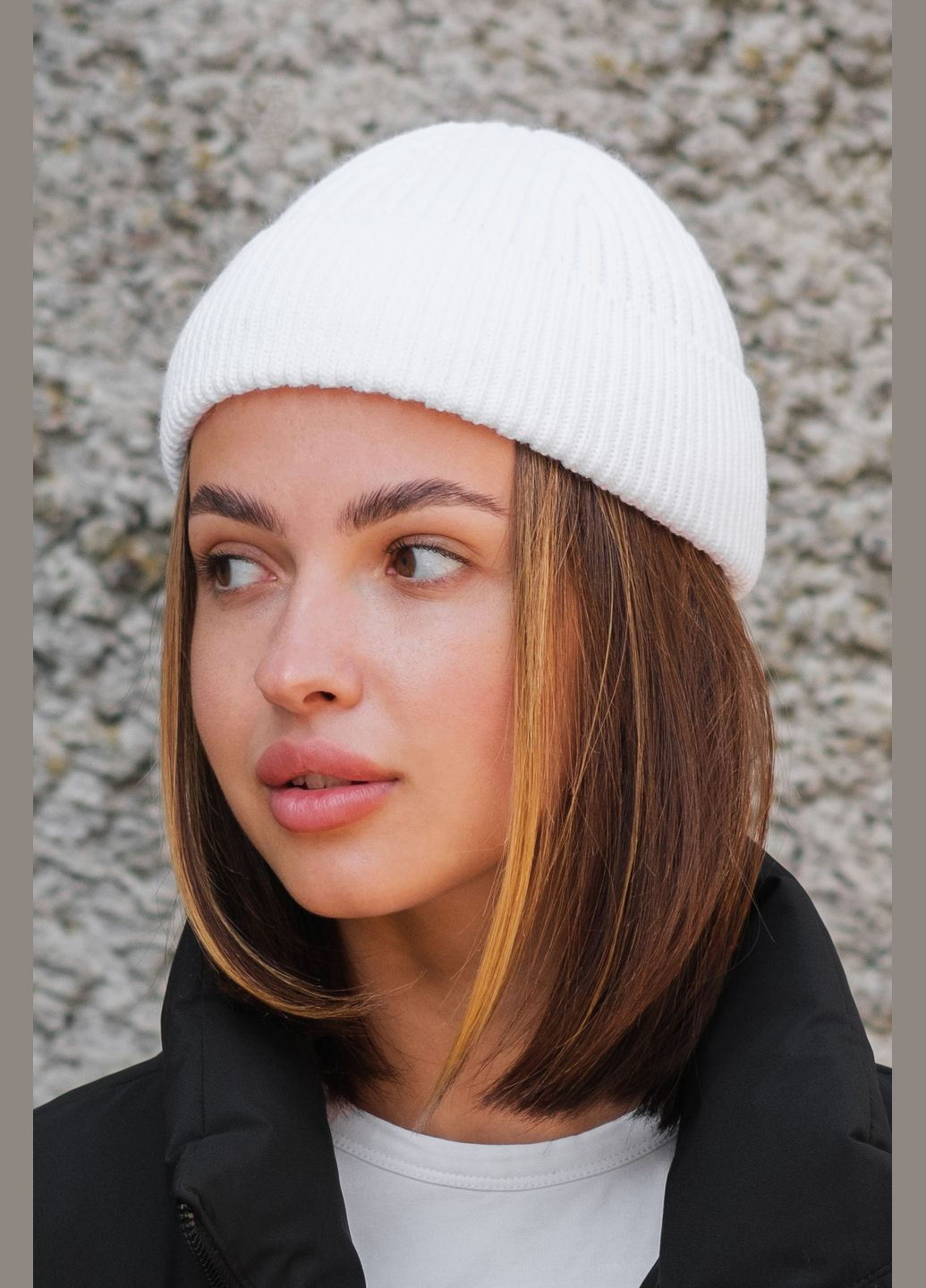 Утеплена Трикотажна Шапка Біні Докер На Флісі Gvido Without (304611730)