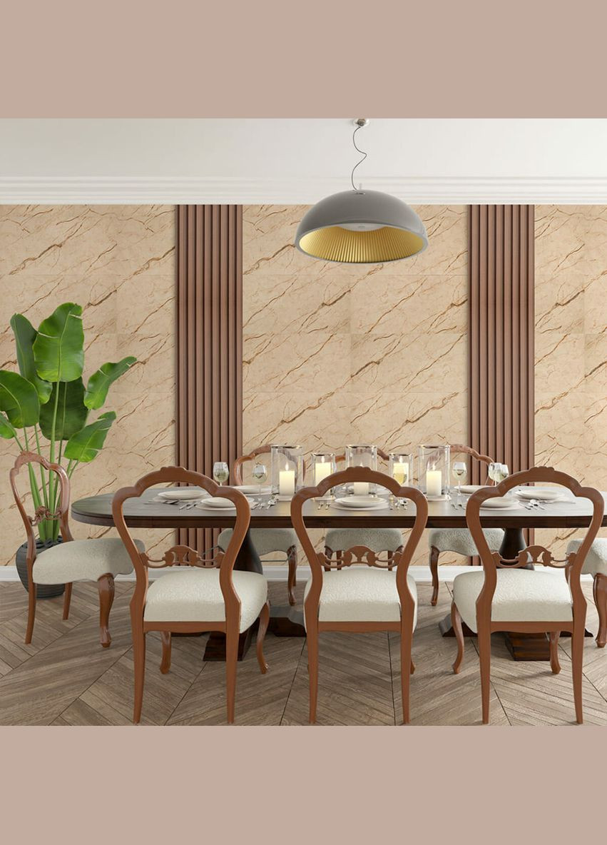 Самоклеюча вінілова плитка 600х300х1,5мм Благородний мармур, ціна за 1 шт. (СВП-101) Глянець SW-00000291 Sticker Wall (315791018)