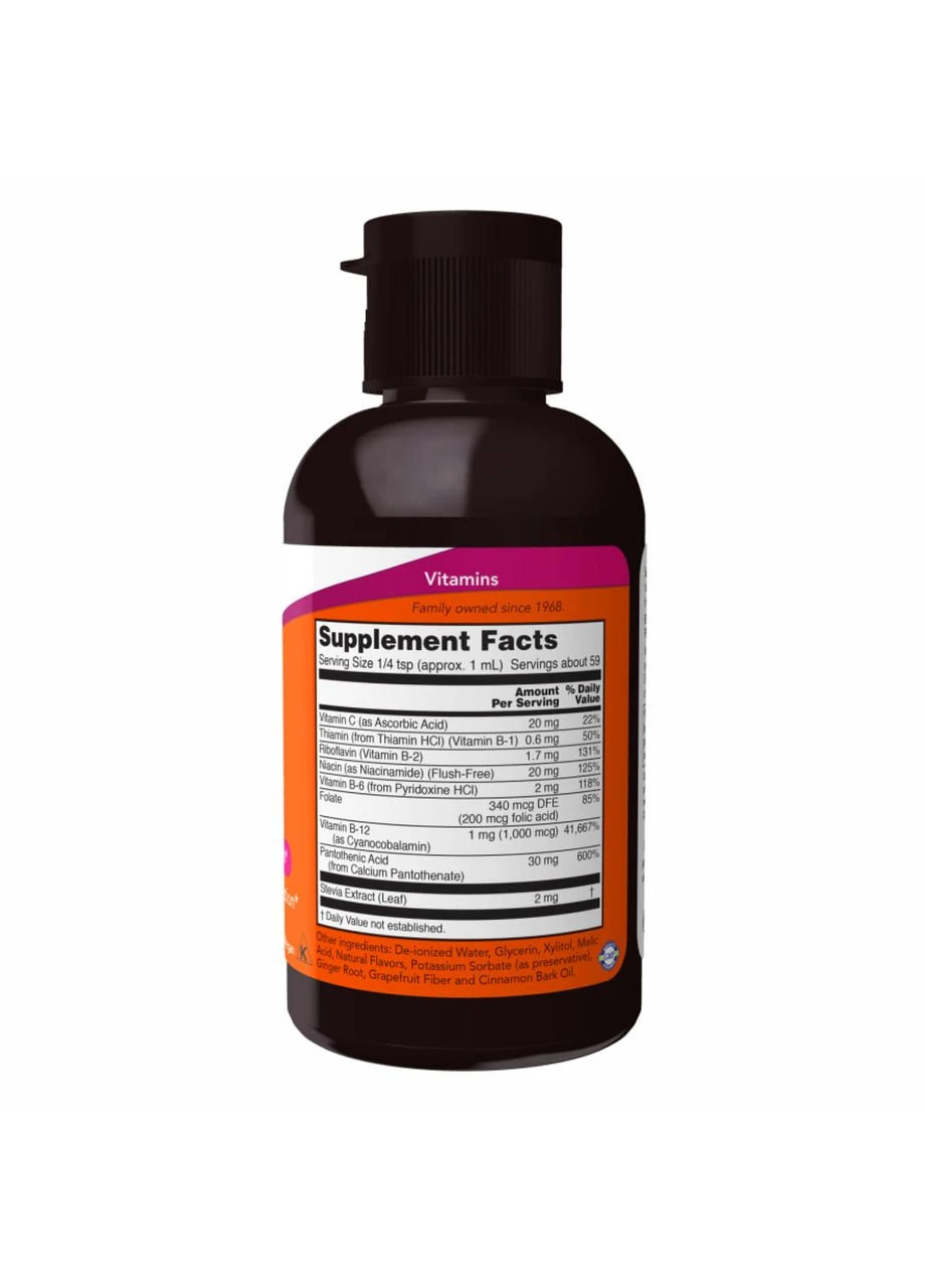 B-12 Liquid B-Complex - 59ml (2oz) Now Foods (392265935)