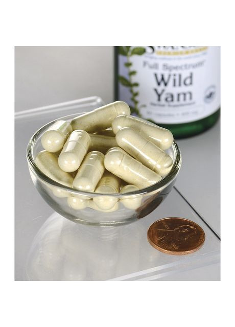 Корень дикого ямса Full Spectrum Wild Yam Root 400 mg 60 caps Swanson (292632726)