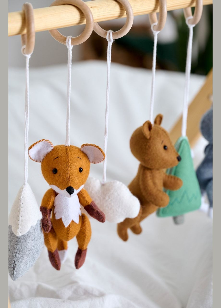 Підлоговий мобіль Дитячий тренажер “Лісова галявинка” No Brand (342757966)