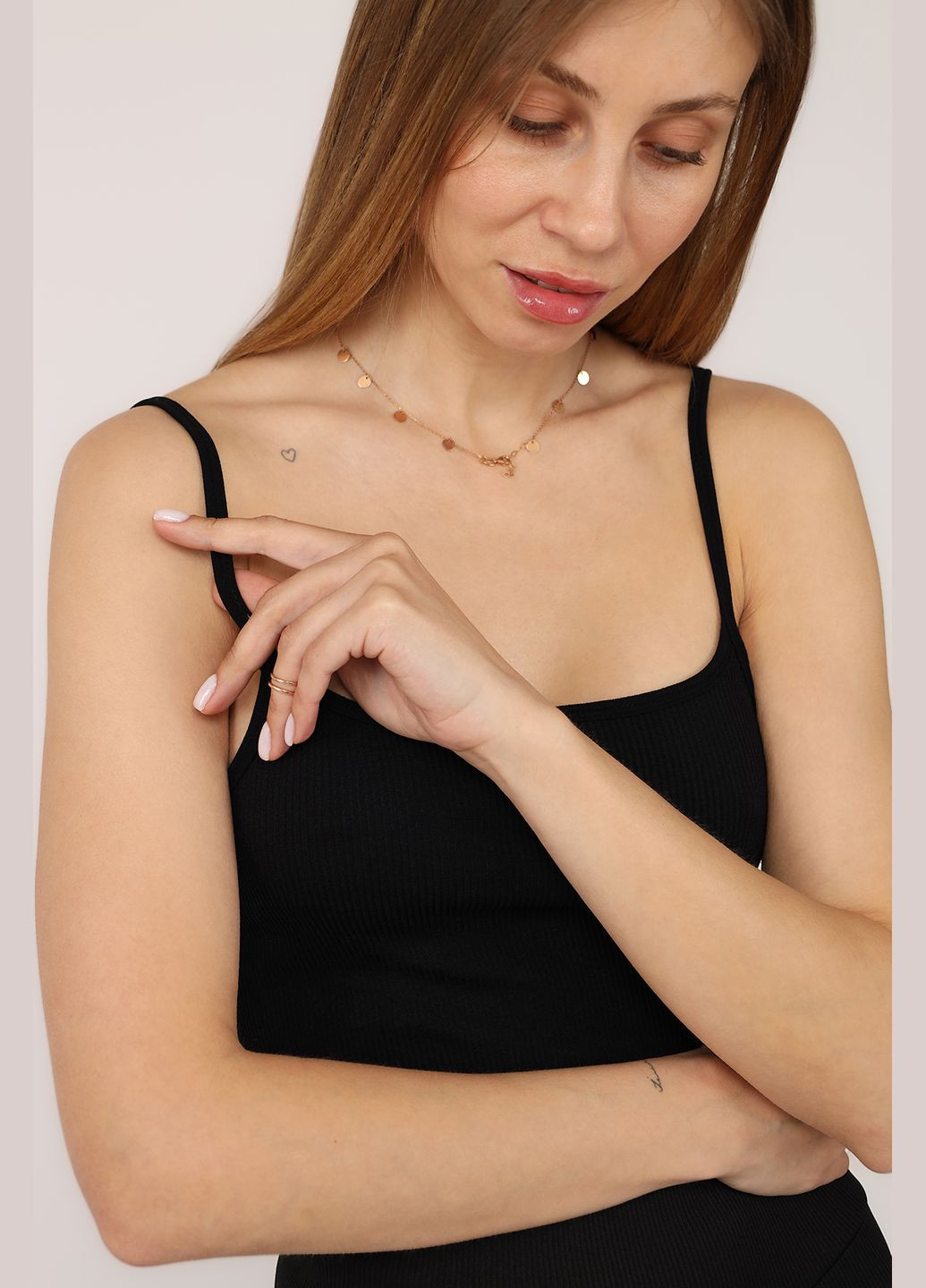 Топ женский цвет черный ЦБ-00275870 Busem (333801679)