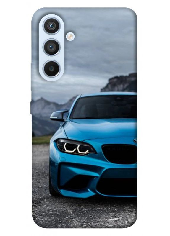 Чехол с принтом для Samsung Galaxy A54 5G / для самсунг галакси А54 небесный бмв No Brand (338610335)