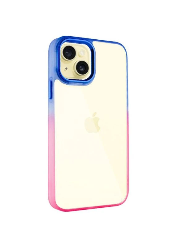 Чехол TPU+PC Fresh sip series для Apple iPhone 13 (6.1") Синий Epik (373257642)