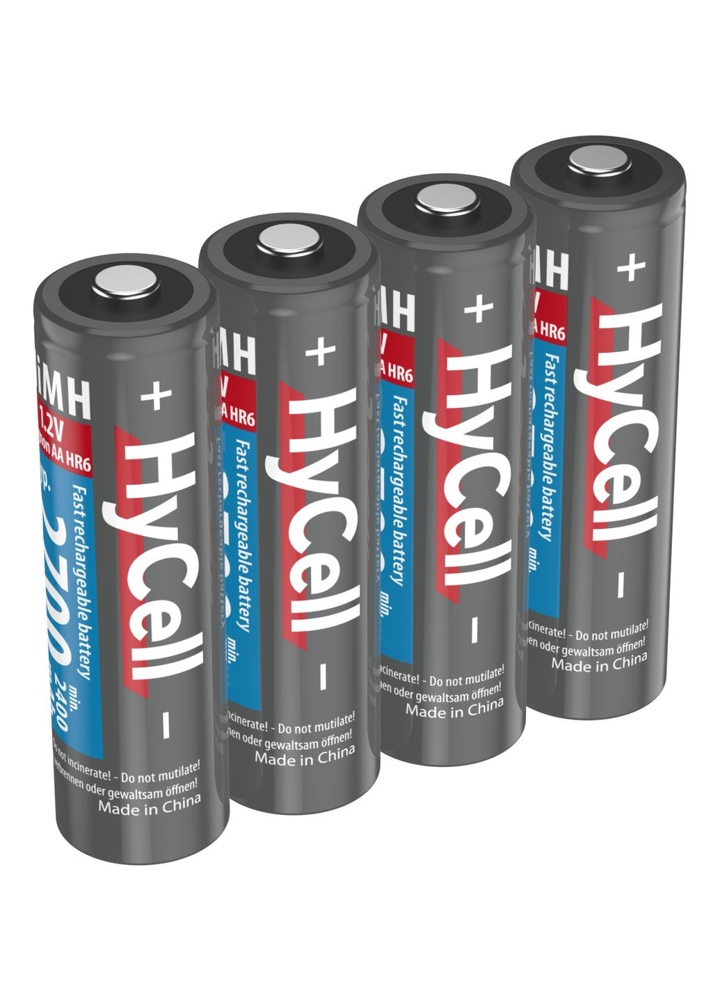 Аккумуляторы AA/HR06 HyCell NI-MH 2700 mAh BL 4 шт Ansmann (370619321)