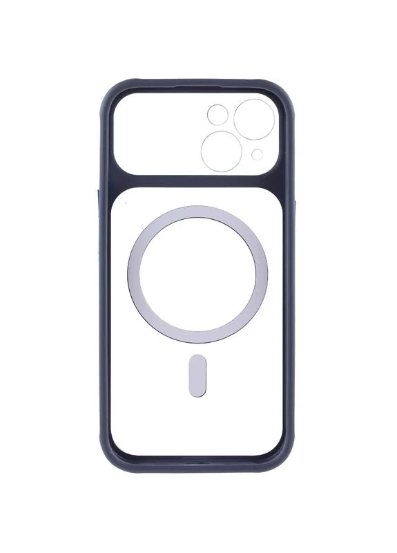 Чохол для Apple iPhone 15 MagSafe TPU+PC 6.1" прозорий No Brand (402071143)