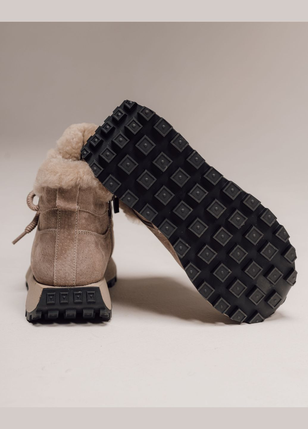 Зимові черевики візон замша вовна Lifexpert (309160921)