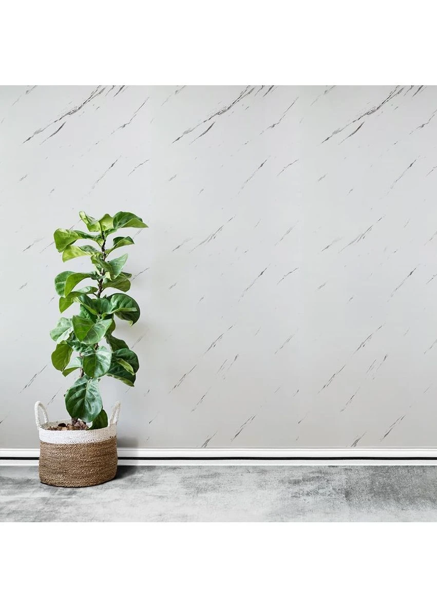 Плинтус ПП самоклеящийся с черной полоской 2300*70*4мм (D) SW-00001830 Sticker Wall (384689355)