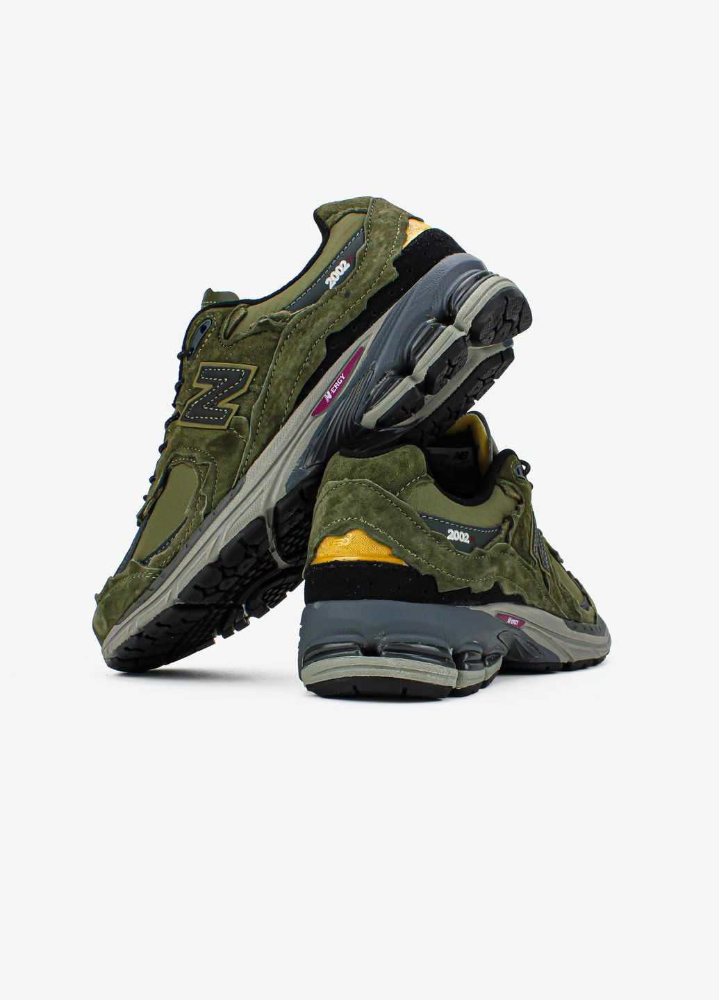 Хакі всесезон кросівки чоловічі new balance 2002r protection pack khaki | нью беланс 2002r хакі No Brand