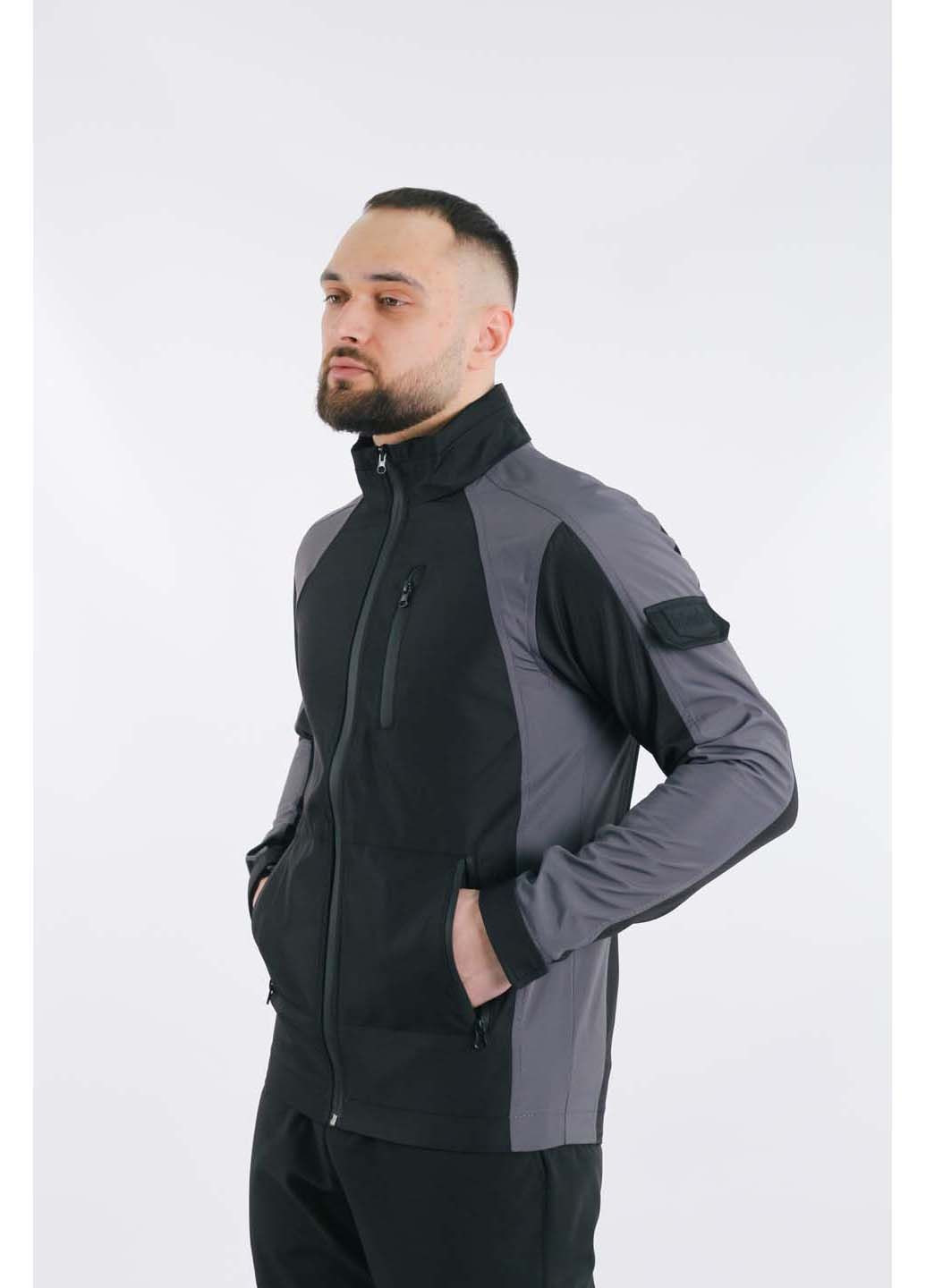 Комбинированная демисезонная ветровка Intruder