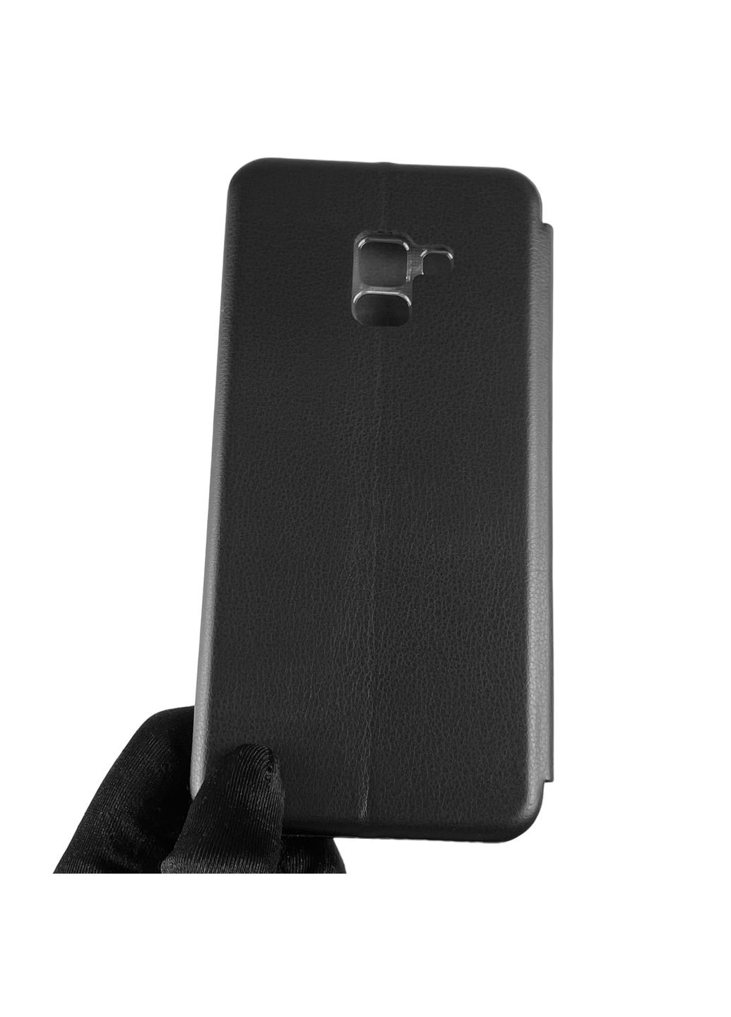 Чохол-книжка для Galaxy A8 Plus 2018 (SM-A730F) з підставкою на самсунг а8 плюс чорна gd1 Samsung (366019837)