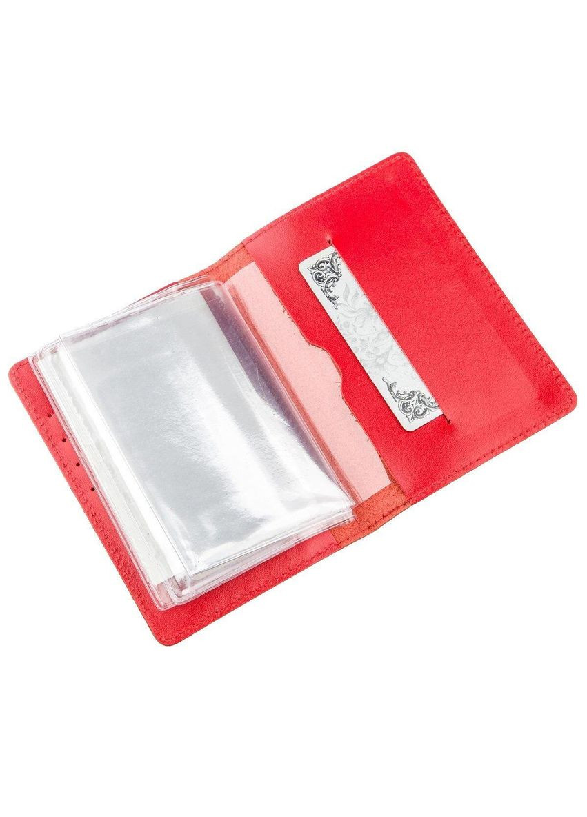 Велика обкладинка на водійські документи червона 13984 Shvigel (362417608)