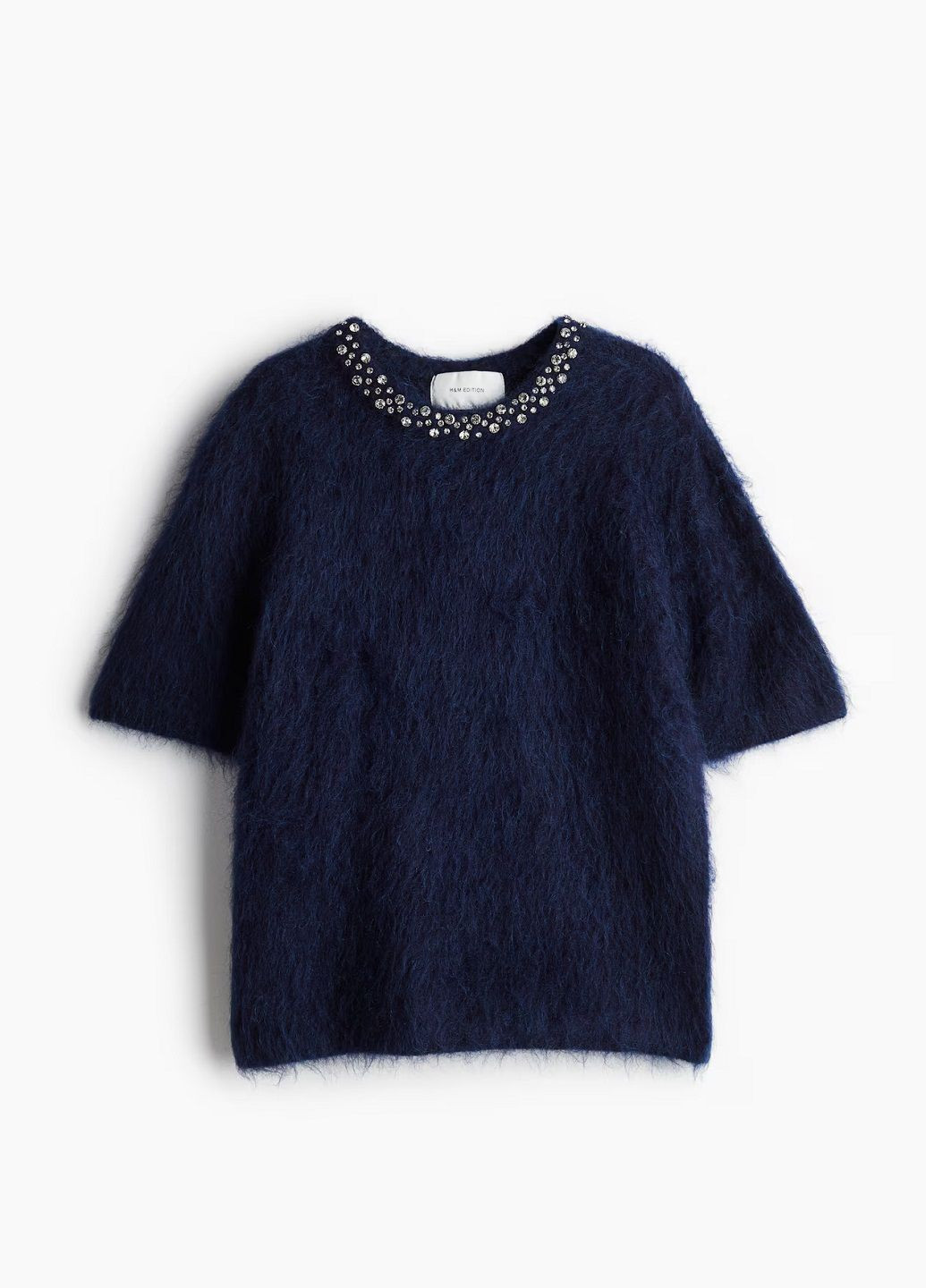 Темно-синий демисезонный свитер H&M