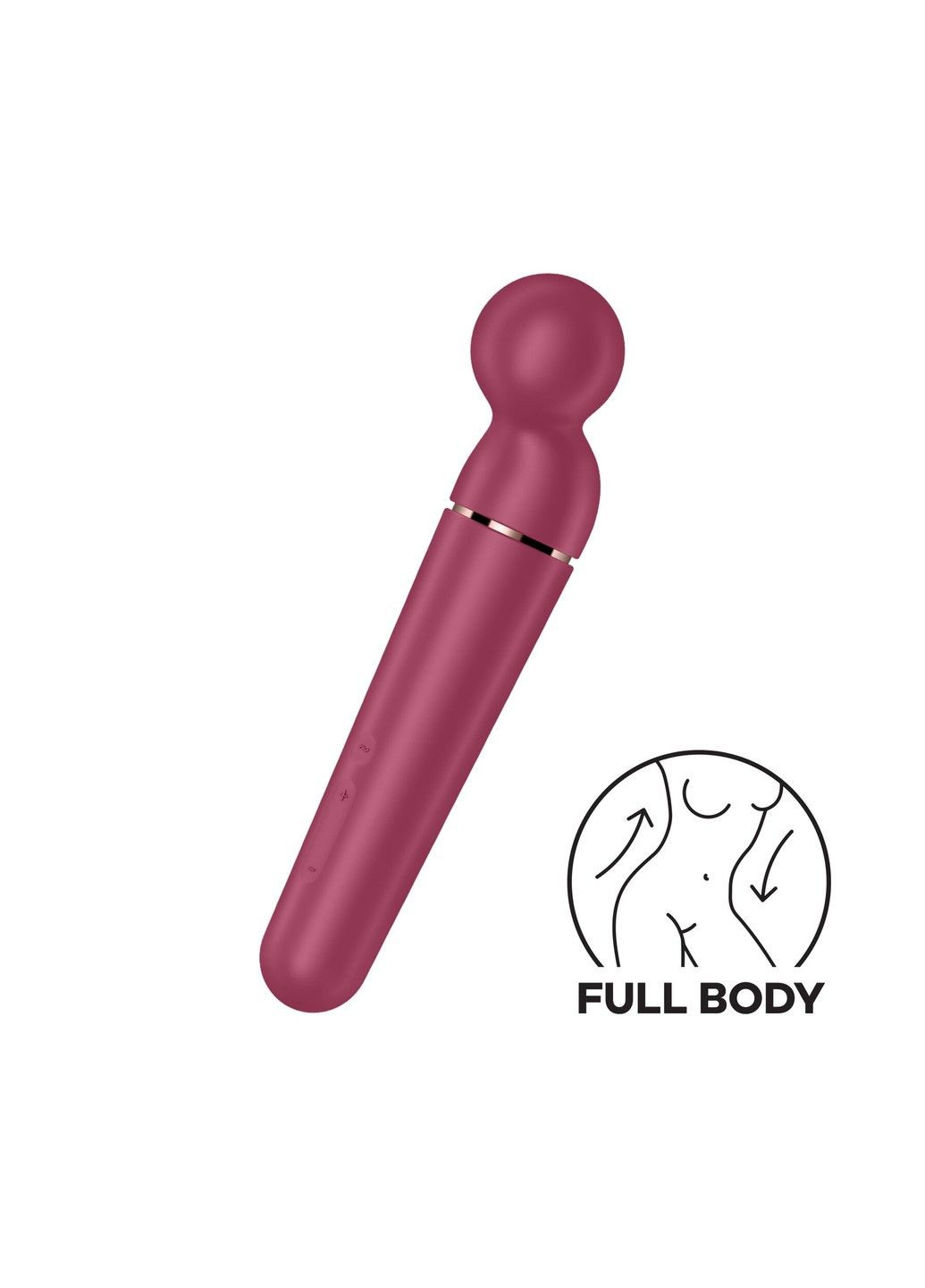 Вибромассажер Planet Wand-er Berry/Rosegold, очень мощный, беспроводной Satisfyer (339866021)