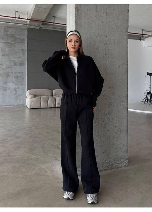 Современный костюм из качественной тринитки на флисе No Brand (365639395)