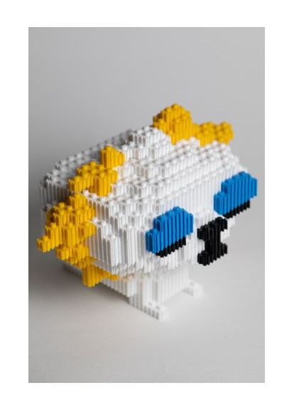 Конструктор Pixel Heroes Хлопок 457 деталей для творчества и собирания фигурок для детей. ProDobro (367098307)