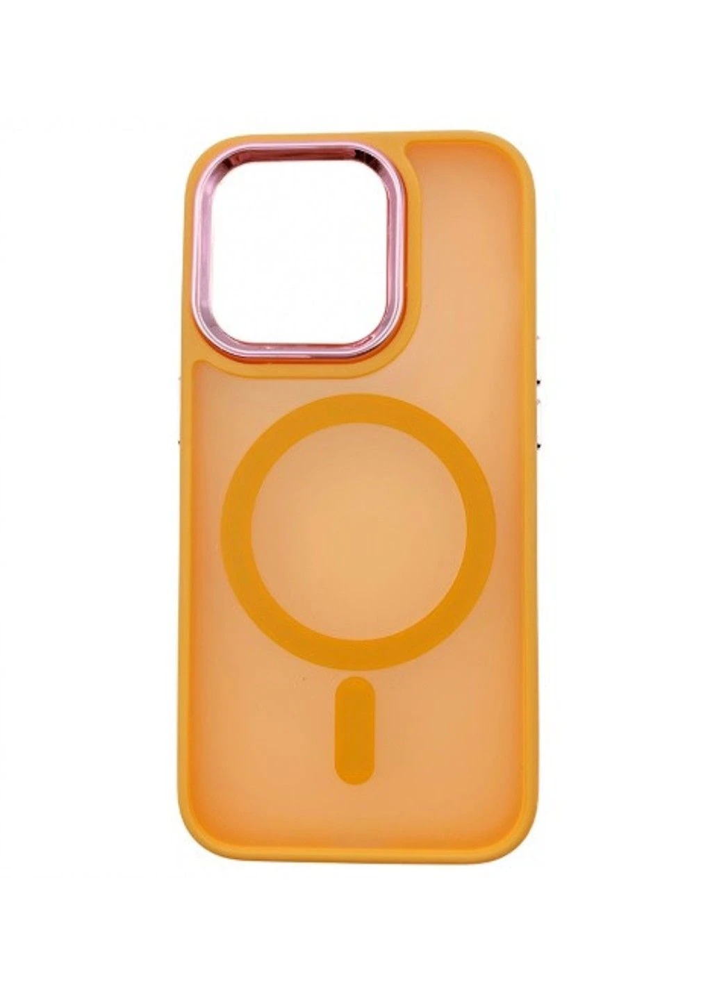 Чехол Magnetic Color з Magsafe для iPhone 14 Pro Max Оранжевый Space (382769543)