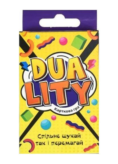 Гра карткова Duality " " 30392 4823113845087 Strateg (372709684)