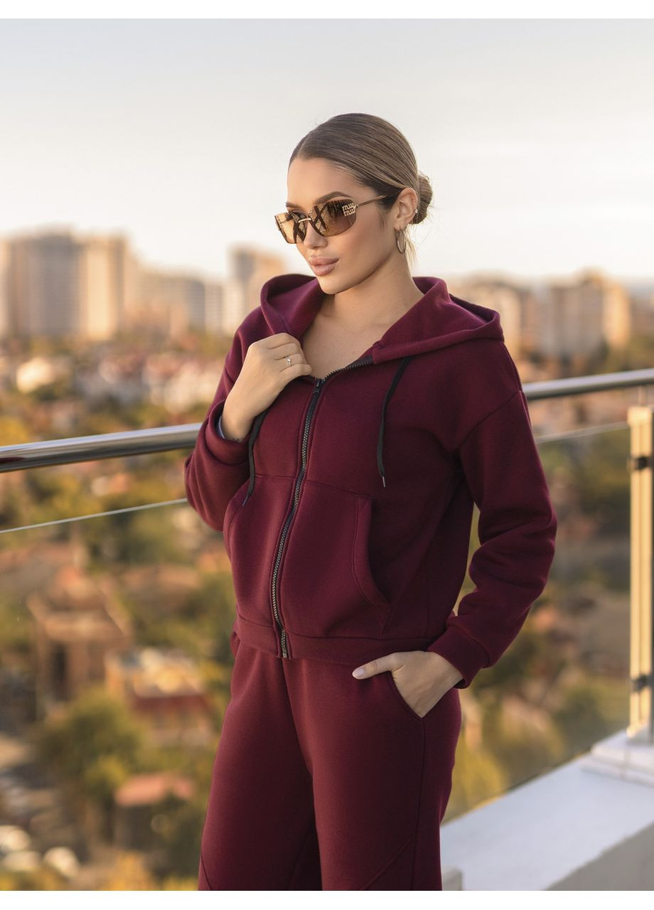 Утепленный спортивный костюм женский Fashion Girl (364313516)