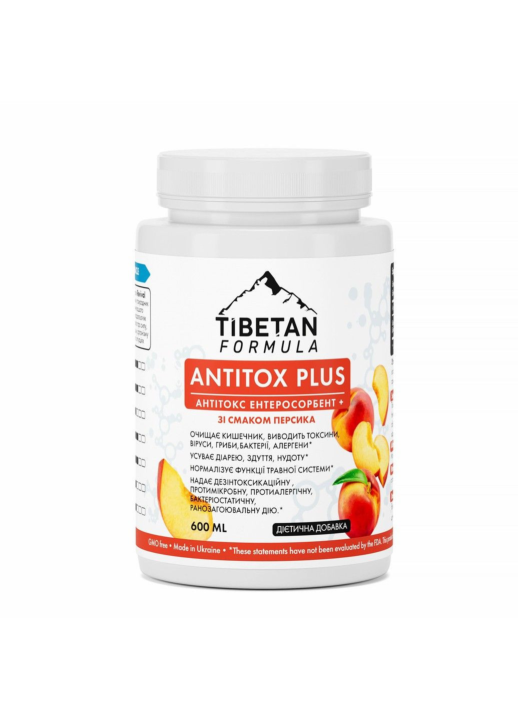 Антитокс энтеросорбент со вкусом персика 600 мл Тибетская формула Tibetan Formula (316608376)