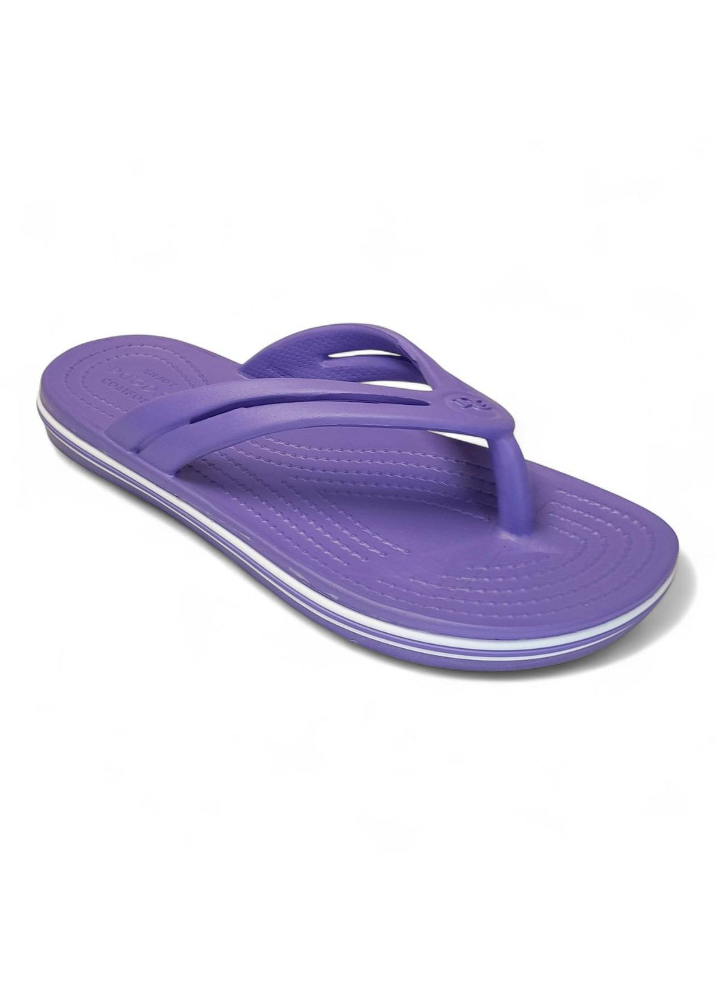 Фиолетовые спортивные женские вьетнамки фиолетового цвета размер 41 (26,5 см) Dago