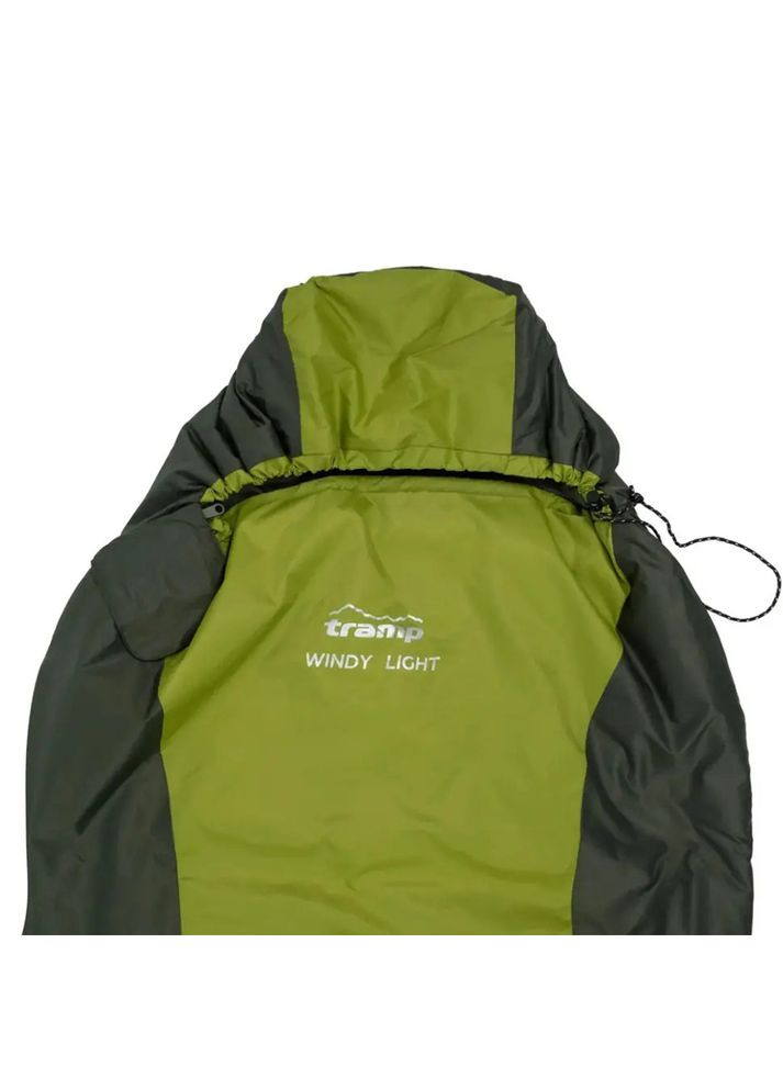 Спальний мішок Windy Light лівий UTRS-055-olive-L Tramp (366467694)