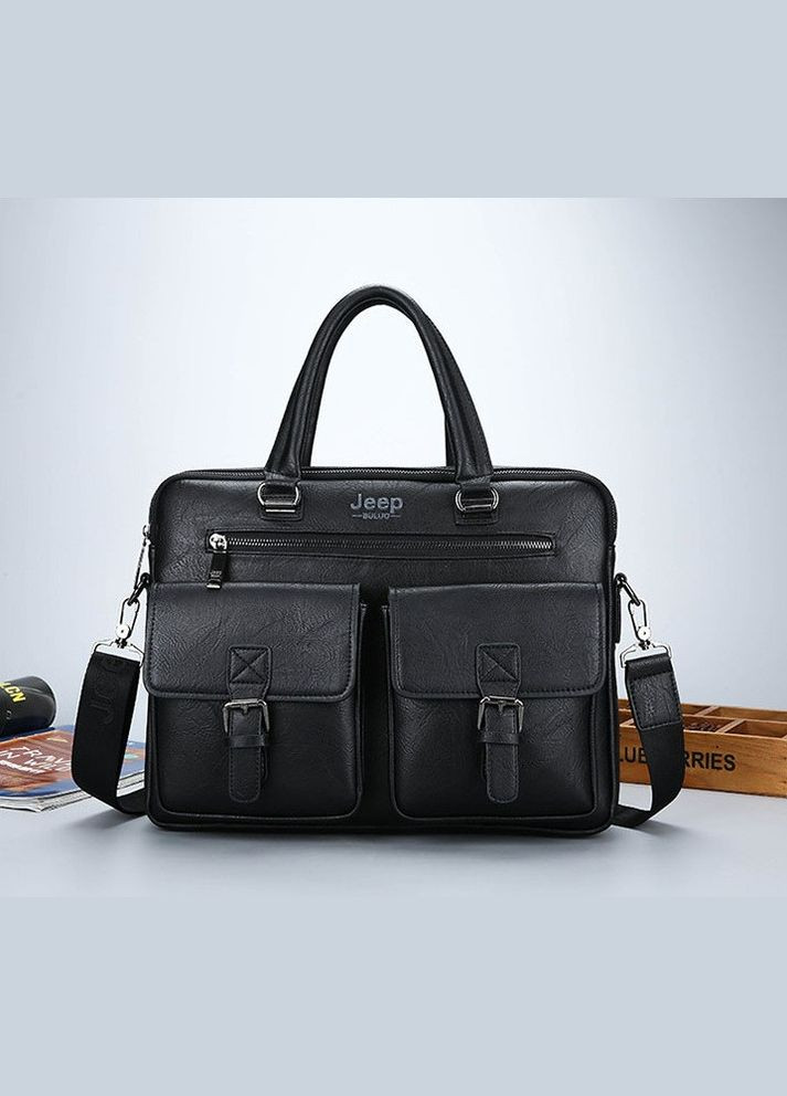 Мужской деловой портфель для документов формат А4, сумка офисная для работы мужская Jeep (334730685)
