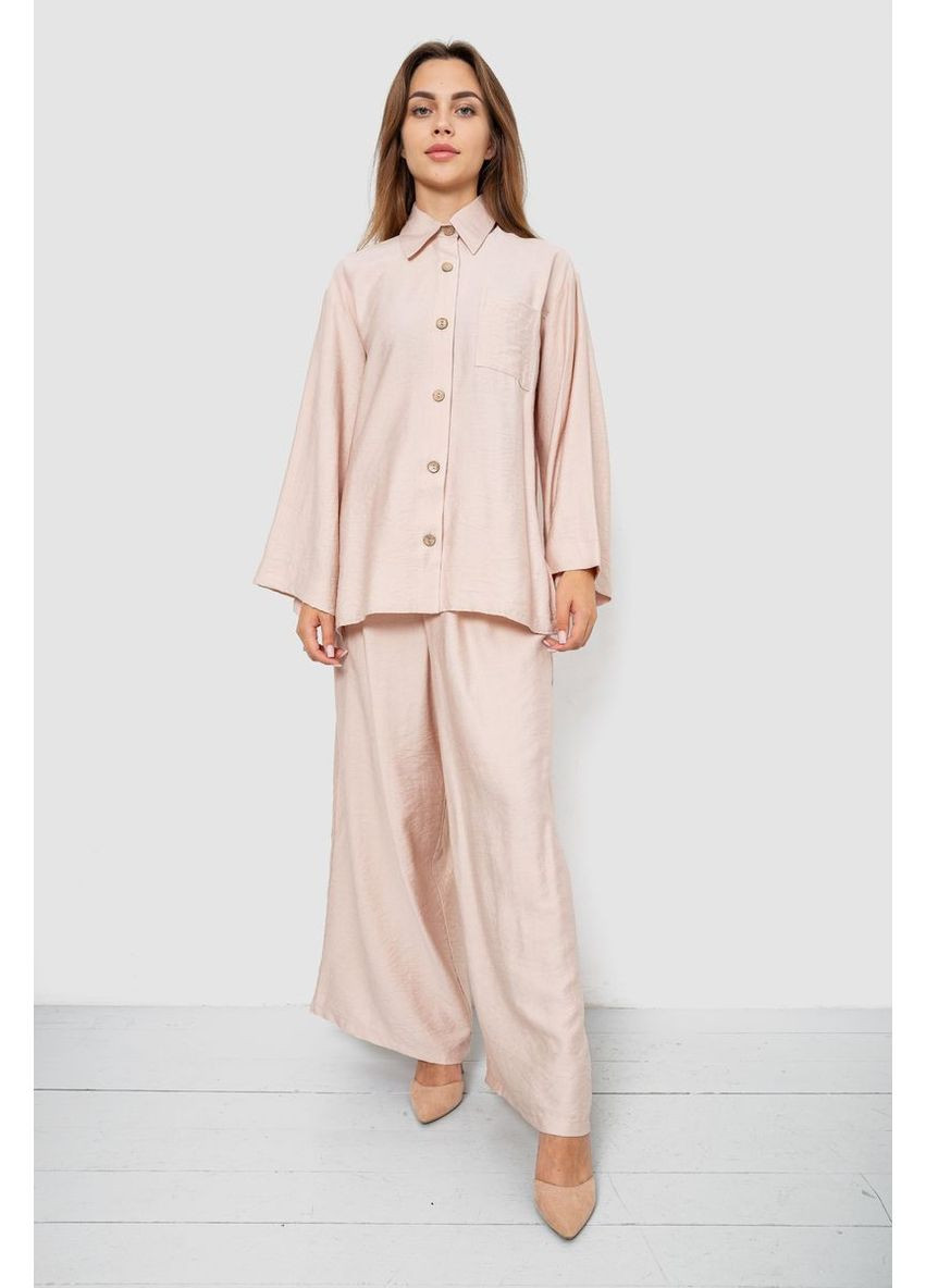 Костюм женский свободного кроя жатка, 102R5264 Ager (358887533)