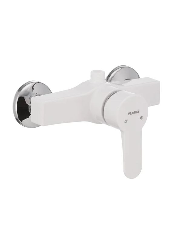 Змішувач для душа Mario-003 White (без шланга і лійки) (PM0011) PLAMIX (321183911)