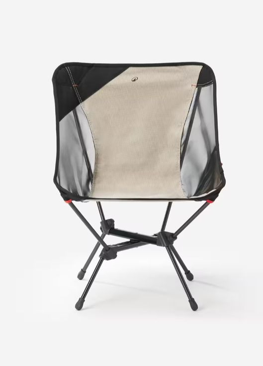 Складане Крісло Для Кемпінгу (Пікніка) до 110кг Висота 25см Бежевий Quechua (335052945)