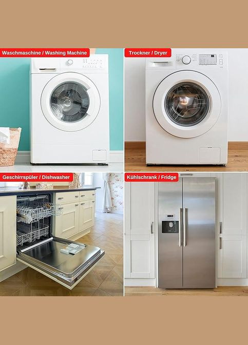 Амортизатори вібрації reinex для пральної машини та сушарки, 4 шт No Brand (302237937)