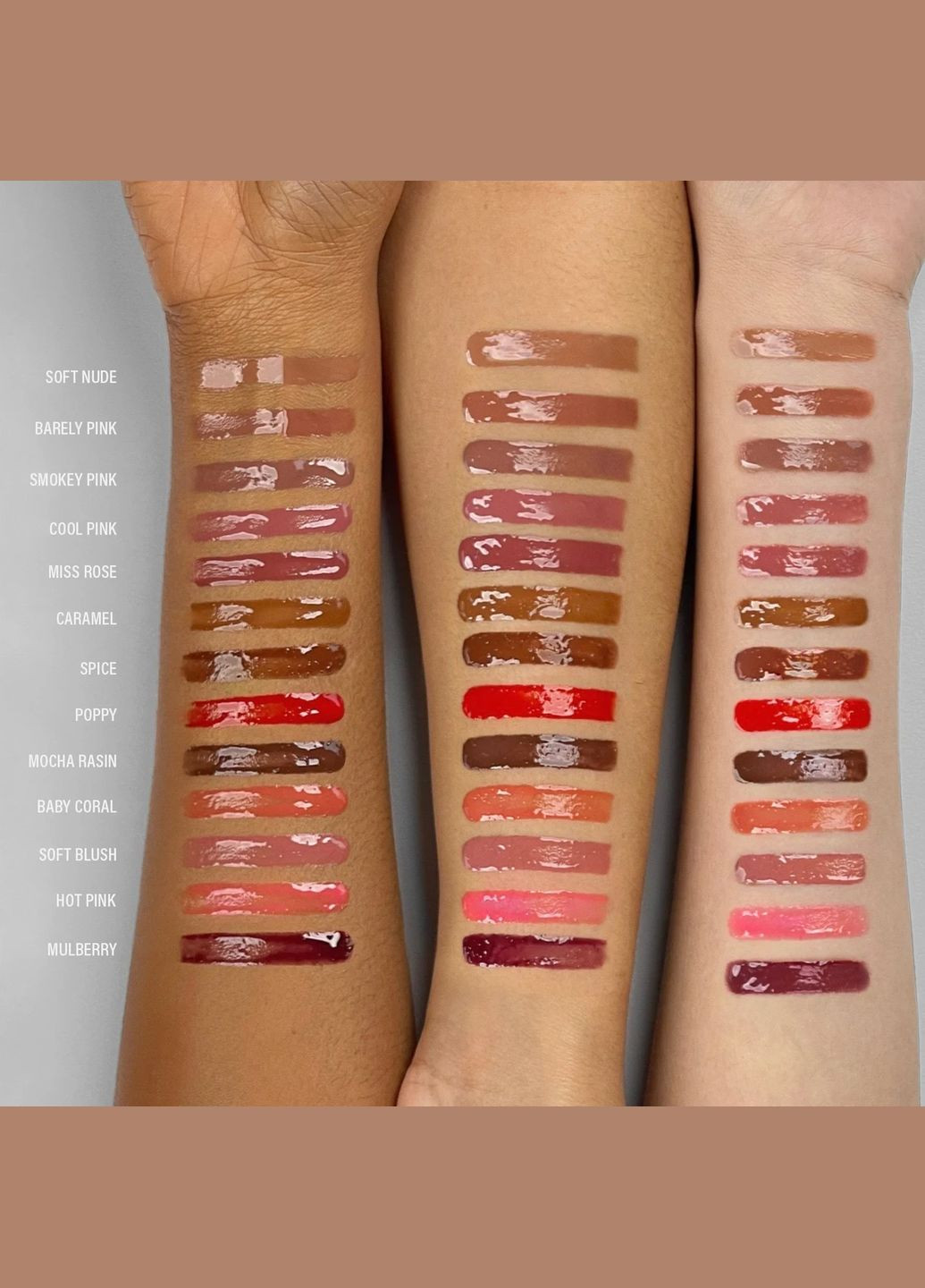 Блиск для губ "SMOKEY PINK" MoistureGlow™ Plumping Lip Color MAKEUP BY MARIO (337512746)